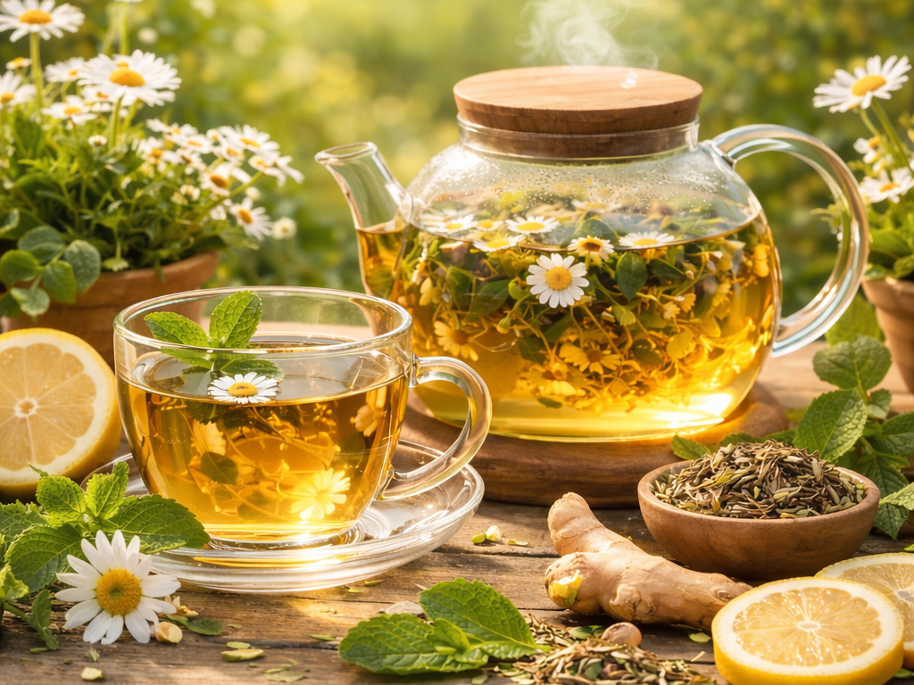 té orgánico infusión natural